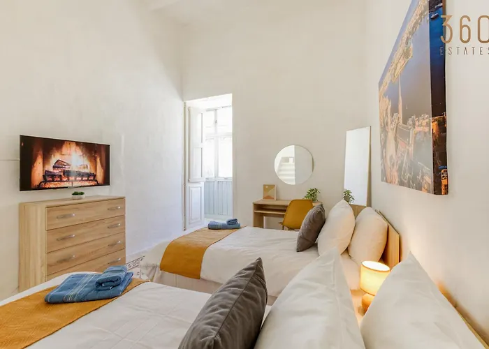 Authentic Townhouse With Backyard In By 360 Estates Sliema