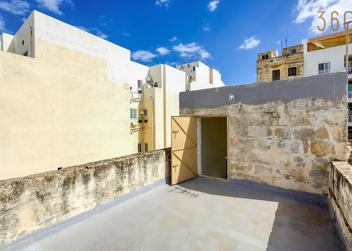 Authentic Townhouse With Backyard In By 360 Estates Sliema